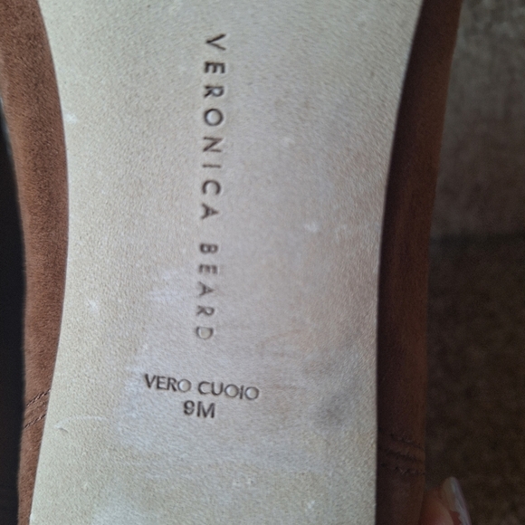 Veronica Beard Leeland Pointed Toe Suede Chelsea Boot Womens Size 9 - Picture 6 of 10